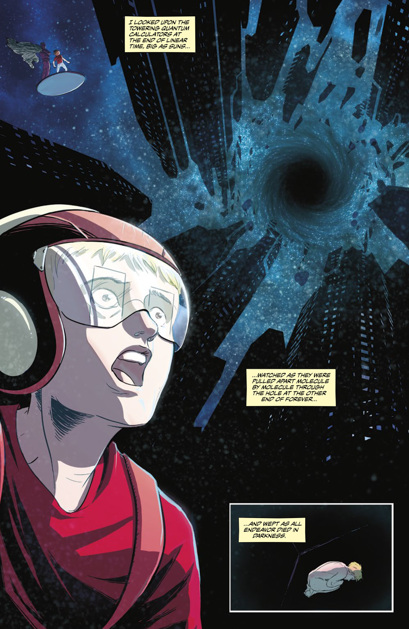 Illustration for article titled In Maxwell's Demons, A 10-Year-Old Kid Witnesses the Darkest Corners of the Universe